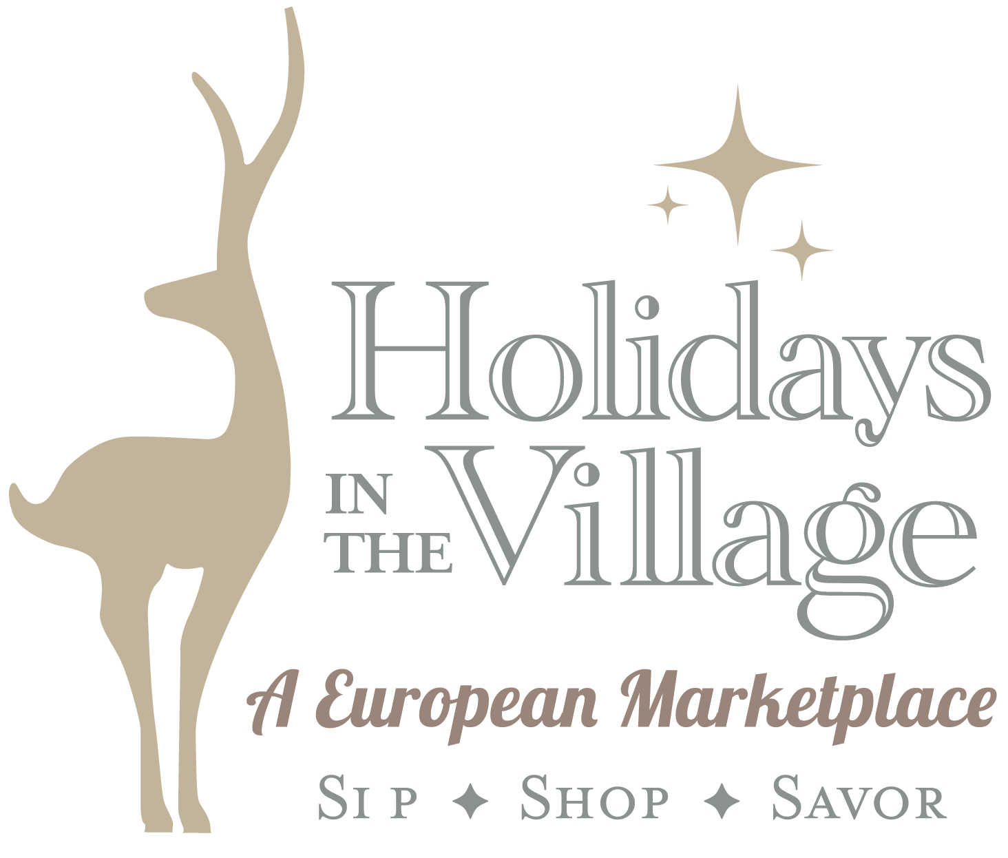 Holidays in the Village Logo